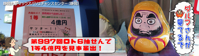 抽選 ロト6 【一攫千金】ロト6の抽選機『夢ロトくん』の結果を予想する『正夢くん』が弾き出した番号を買ってみた結果…