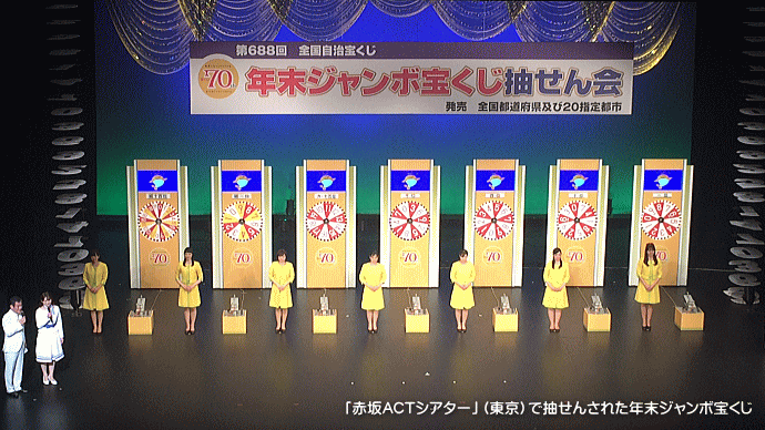 令和5年年末ジャンボ宝くじ2023抽選結果 第978回全国自治宝くじ