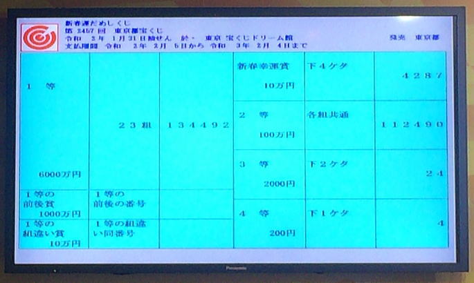 くじ し 2519 だめ 運 新春 新春運だめしくじ2021｜第2493～2555～2676～2363回