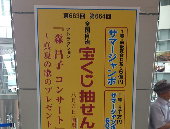 サマージャンボ宝くじの売上(販売実績額)と新型コロナウイルス時代