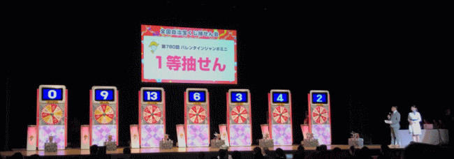 バレンタインジャンボ宝くじ2025 第1041回全国自治宝くじ