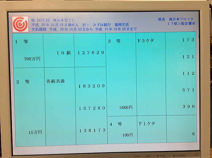 西日本宝くじ