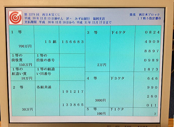 西日本宝くじ