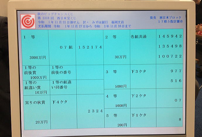 西日本宝くじ